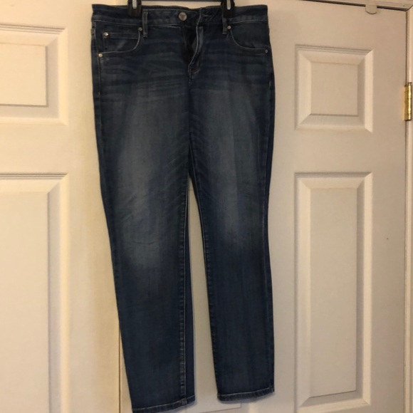 Blue jeans 5 pocket straight leg a.n.a brand - Picture 2 of 4